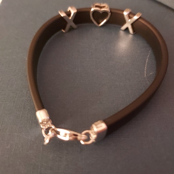 Braclet with cubic zirconia heart - Picture 3 of 5